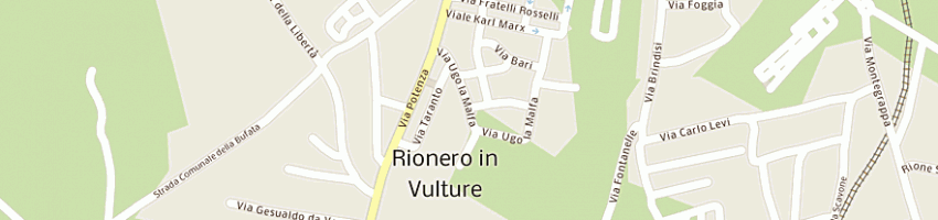 Mappa della impresa gallucci antonio a RIONERO IN VULTURE