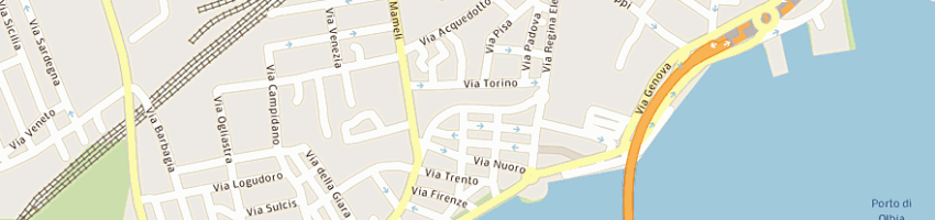 Mappa della impresa fp studio srl a SASSARI