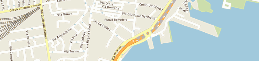 Mappa della impresa saverplast srl a OLBIA