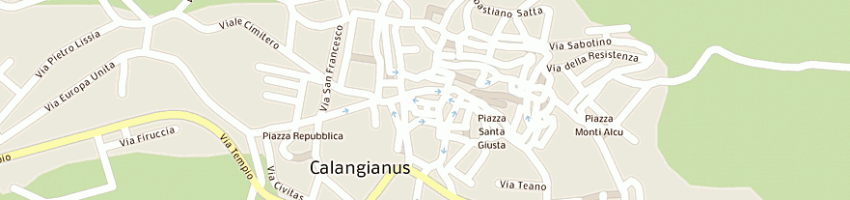 Mappa della impresa columbano argenti (srl) a CALANGIANUS