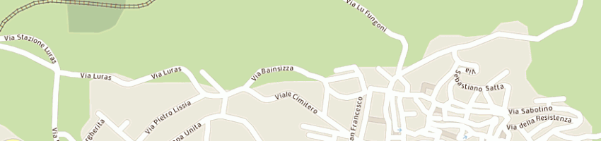 Mappa della impresa tamponi mario srl a CALANGIANUS