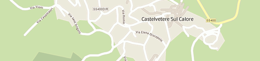 Mappa della impresa cella giuseppe a CASTELVETERE SUL CALORE