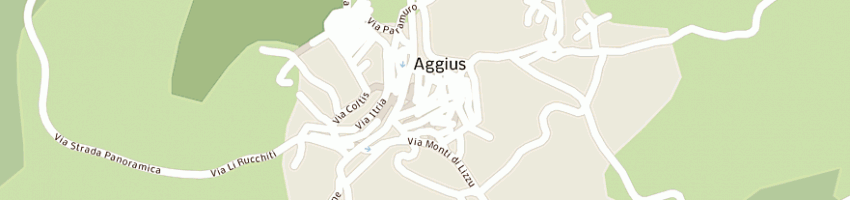 Mappa della impresa living srl a AGGIUS