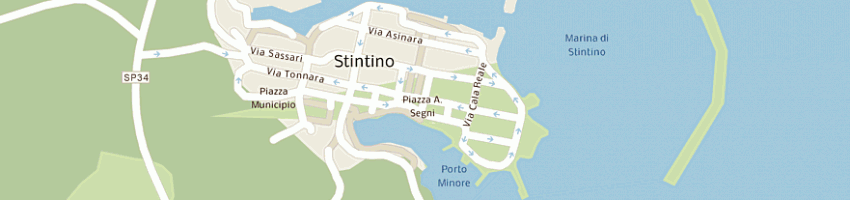 Mappa della impresa pippia gavino a STINTINO