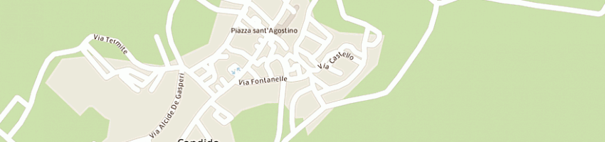 Mappa della impresa municipio a CANDIDA