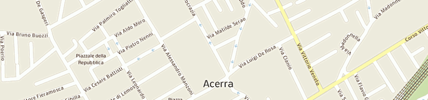 Mappa della impresa municipio di acerra a ACERRA