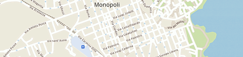 Mappa della impresa latela raffaele a MONOPOLI