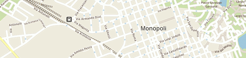 Mappa della impresa quattro emme evoluzione casa di corbacio palma a MONOPOLI