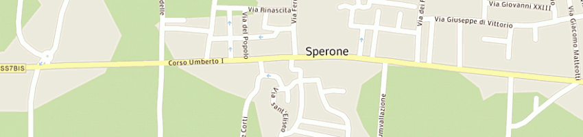 Mappa della impresa municipio a SPERONE