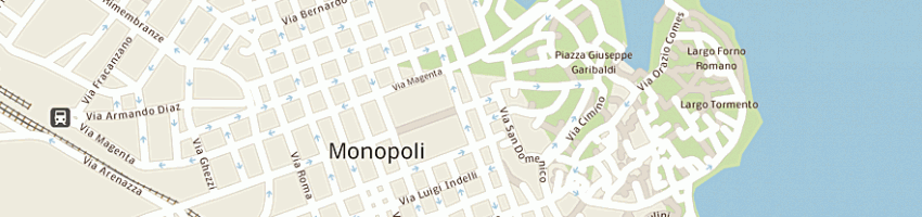 Mappa della impresa farmacia del dott leonardo gentile a MONOPOLI