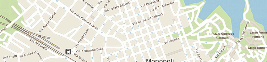 Mappa della impresa annese pierfelice a MONOPOLI