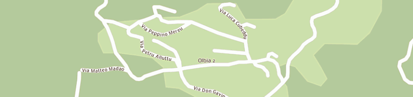 Mappa della impresa persichetti costruzioni srl a OLBIA