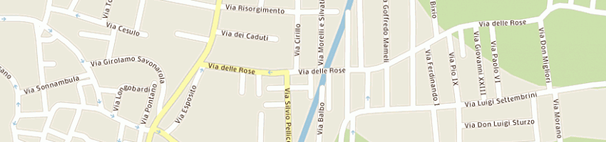 Mappa della impresa bar delle rose sas di pepe giuseppe e c a CAIVANO
