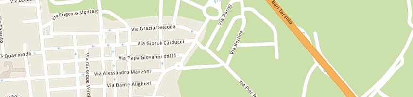 Mappa della impresa scarm asfalti snc a CASAMASSIMA
