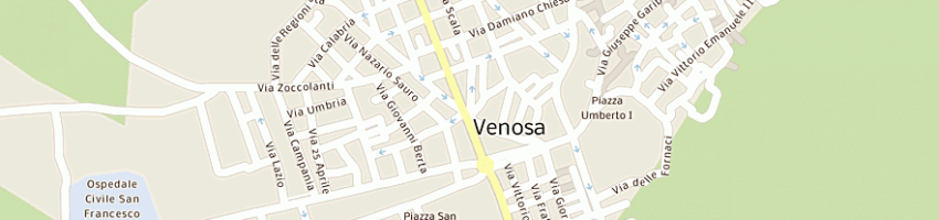 Mappa della impresa sinisi carmela a VENOSA