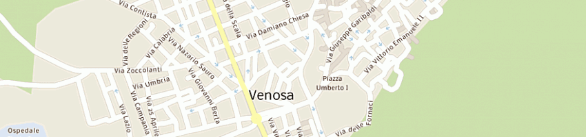 Mappa della impresa tipografia motta e adorno di bmotta e ladorno a VENOSA