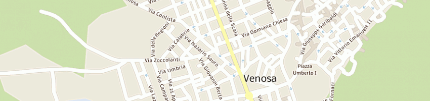 Mappa della impresa infortunistica losanna di russo valleverdina a VENOSA