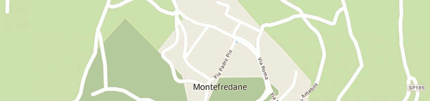 Mappa della impresa ima (srl) a MONTEFREDANE