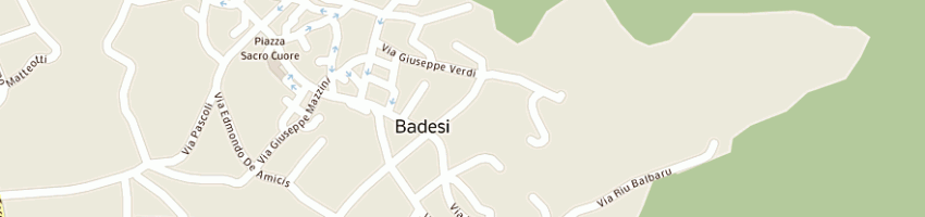 Mappa della impresa comune di badesi a BADESI