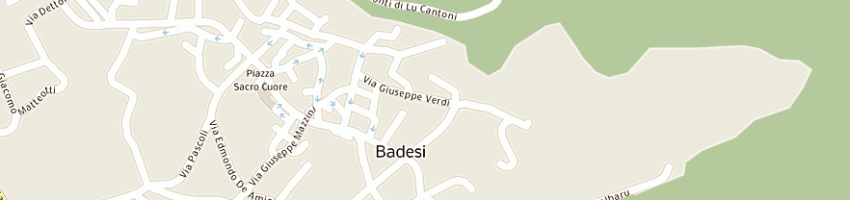Mappa della impresa azzena gavino a BADESI