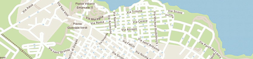 Mappa della impresa studio d'incognito vito a POLIGNANO A MARE