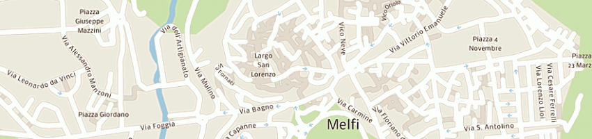 Mappa della impresa lucadamo carmela a MELFI