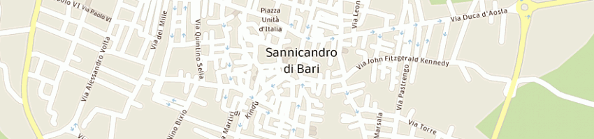 Mappa della impresa taccogna giuseppe a SANNICANDRO DI BARI