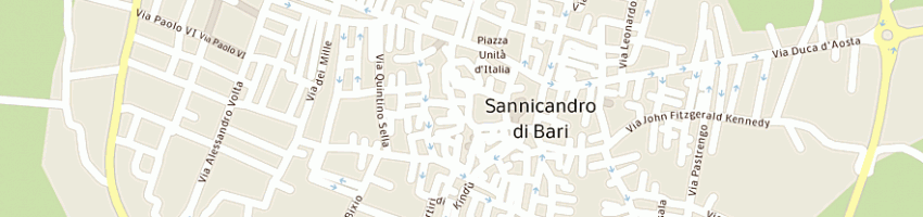 Mappa della impresa centro servizi omnia di cramarossa saverio a SANNICANDRO DI BARI