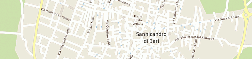 Mappa della impresa pubblica assistenza emergenza radio sannicandro di bari a SANNICANDRO DI BARI
