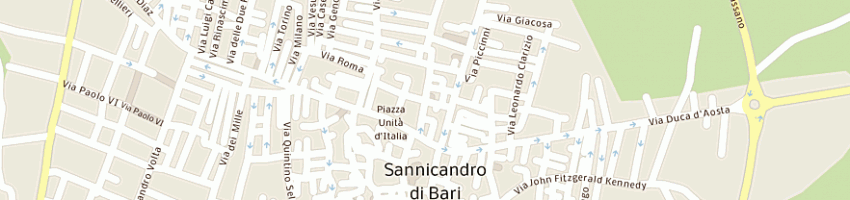 Mappa della impresa carabinieri a SANNICANDRO DI BARI