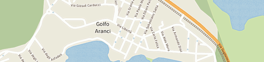 Mappa della impresa zorzi tina a GOLFO ARANCI