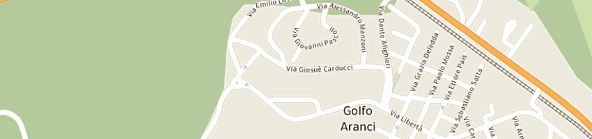 Mappa della impresa sardinia srl a GOLFO ARANCI