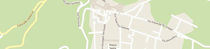 Mappa della impresa bar pizzeria del corso a ALTAVILLA IRPINA