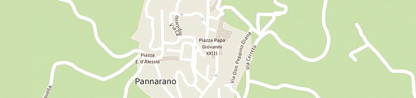 Mappa della impresa municipio a PANNARANO