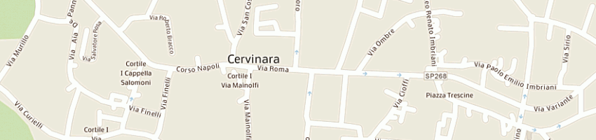 Mappa della impresa clemente avv domenico e sergio a CERVINARA