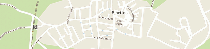 Mappa della impresa d'amato giuseppe a BINETTO