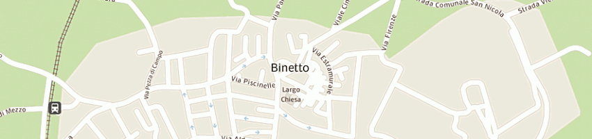 Mappa della impresa direzione didattica a BINETTO