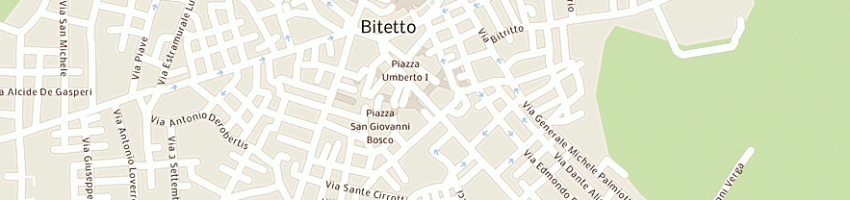 Mappa della impresa bar gino e  di flora luigi a BITETTO