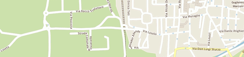 Mappa della impresa scuola  d'infanzia l'aquilone a VALENZANO