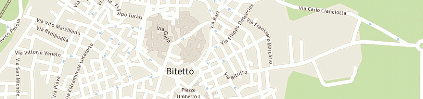 Mappa della impresa marzulli giuseppe a BITETTO