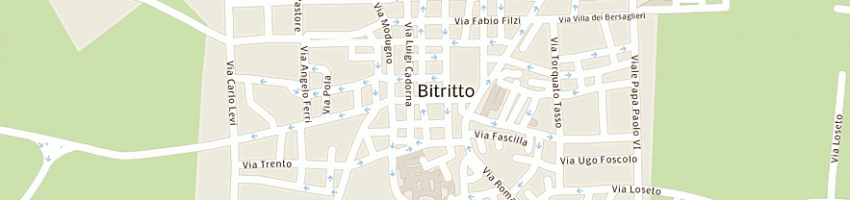Mappa della impresa panza giuseppe a BITRITTO