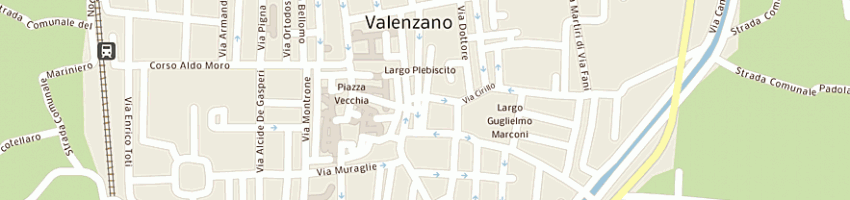 Mappa della impresa lonero giuseppe a VALENZANO