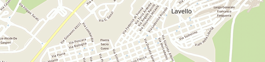 Mappa della impresa gianni pizza di caprioli giovanni a LAVELLO