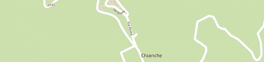 Mappa della impresa municipio a CHIANCHE