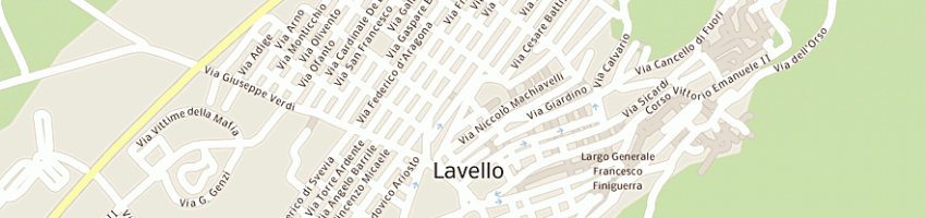 Mappa della impresa di ruvo maria giuseppa a LAVELLO