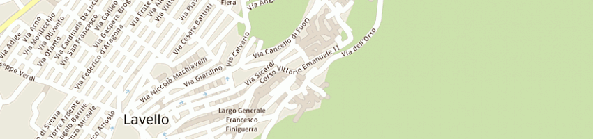 Mappa della impresa fuggetta biscottificio snc a LAVELLO