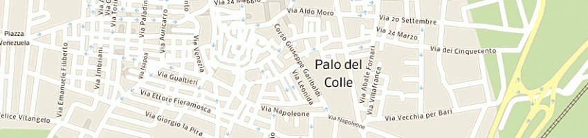 Mappa della impresa ameruoso michele a PALO DEL COLLE