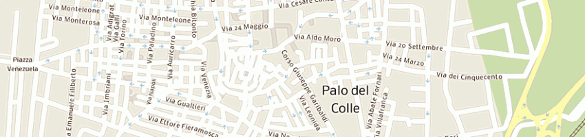 Mappa della impresa masiello maria a PALO DEL COLLE