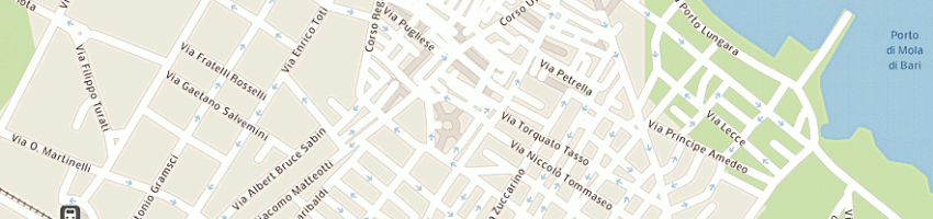 Mappa della impresa farmacia spiga vittorio a MOLA DI BARI