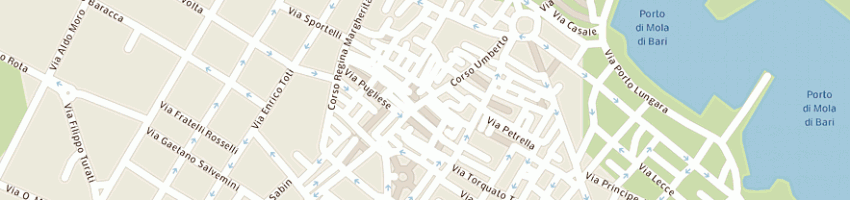 Mappa della impresa d'ambruoso giuseppe a MOLA DI BARI